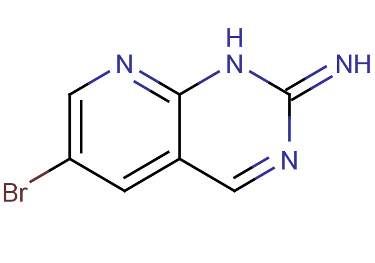 6-bromo-1H,2H-pyrido[2,3-d]pyrimidin-2-imine