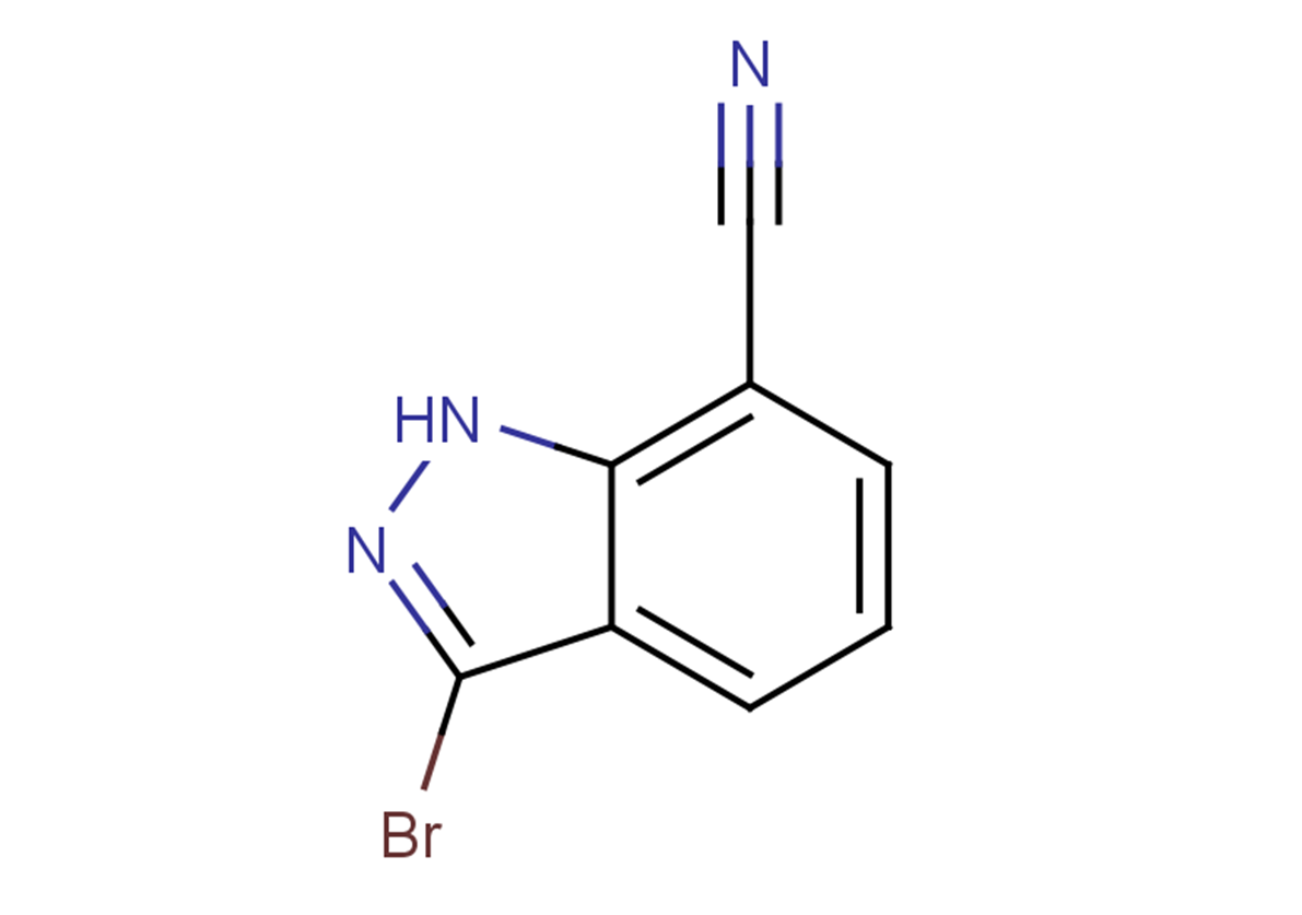 3-bromo-1H-indazole-7-carbonitrile