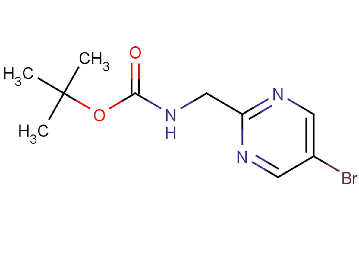 tert-butyl N-[(5-bromopyrimidin-2-yl)methyl]carbamate