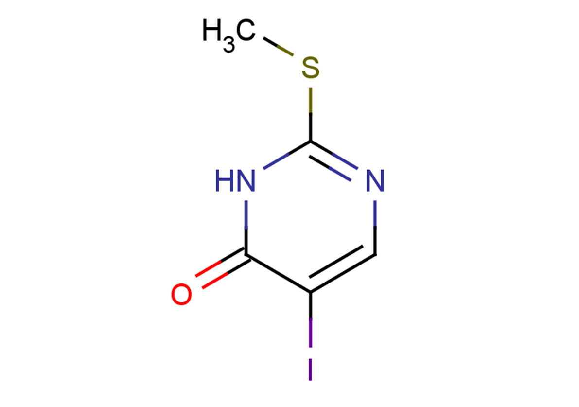 5-iodo-2-(methylsulfanyl)-3,4-dihydropyrimidin-4-one