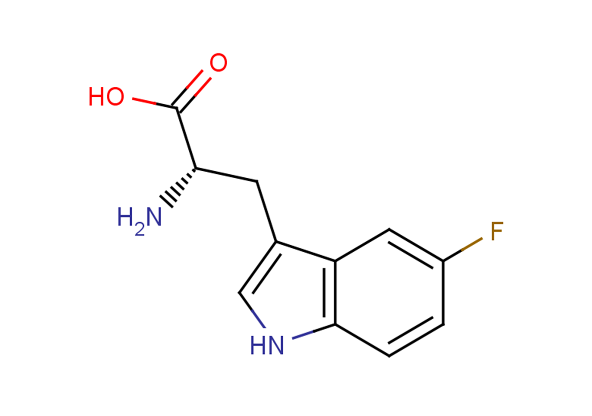 (2S)-2-amino-3-(5-fluoro-1H-indol-3-yl)propanoic acid