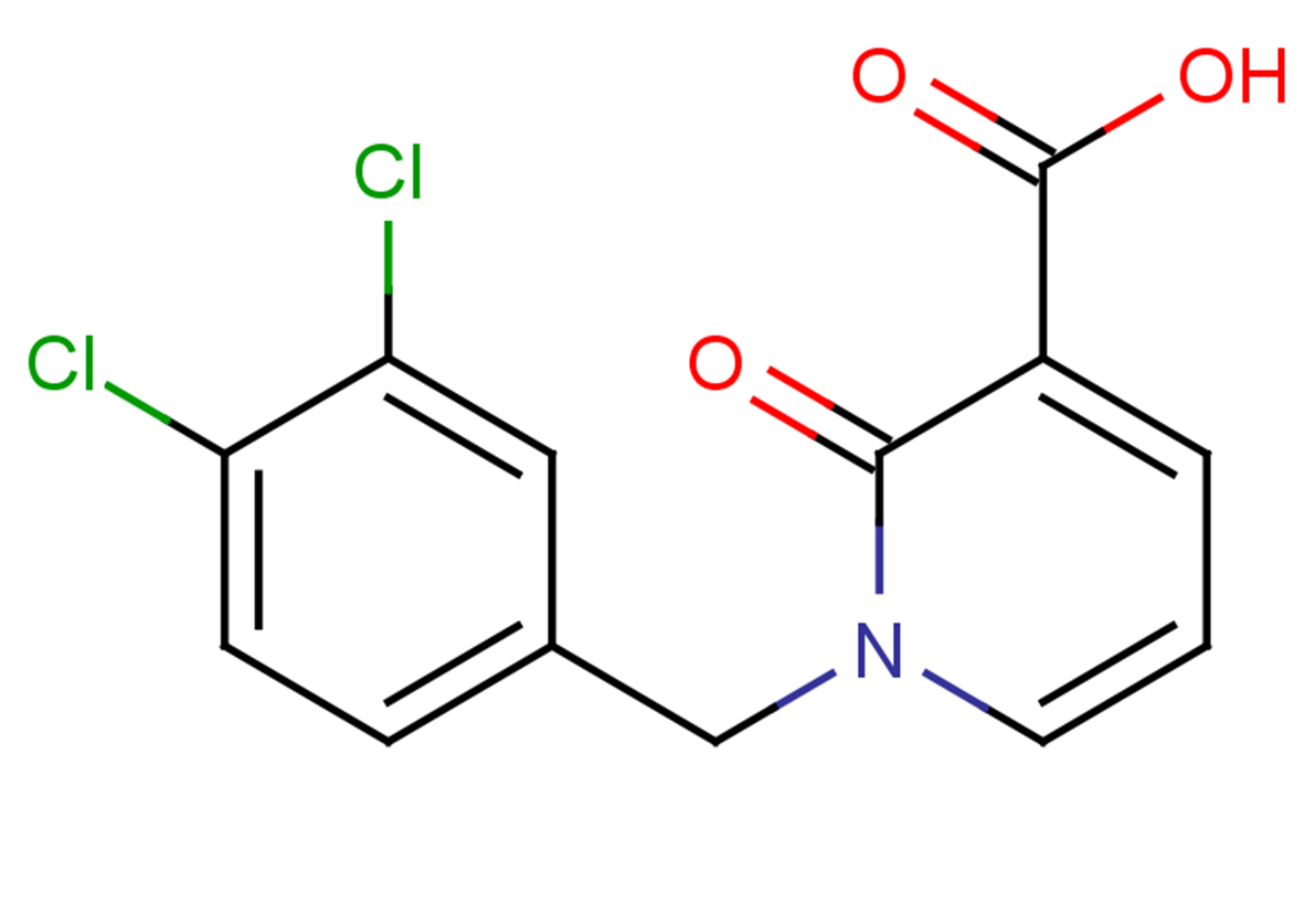 1-[(3,4-dichlorophenyl)methyl]-2-oxo-1,2-dihydropyridine-3-carboxylic acid