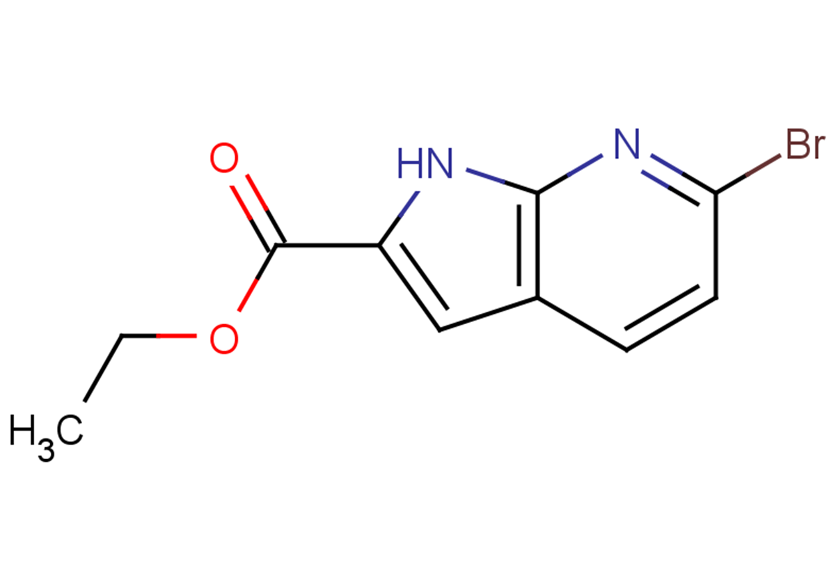 ethyl 6-bromo-1H-pyrrolo[2,3-b]pyridine-2-carboxylate