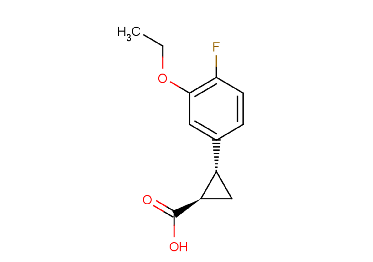 (1R,2R)-2-(3-ethoxy-4-fluorophenyl)cyclopropane-1-carboxylic acid