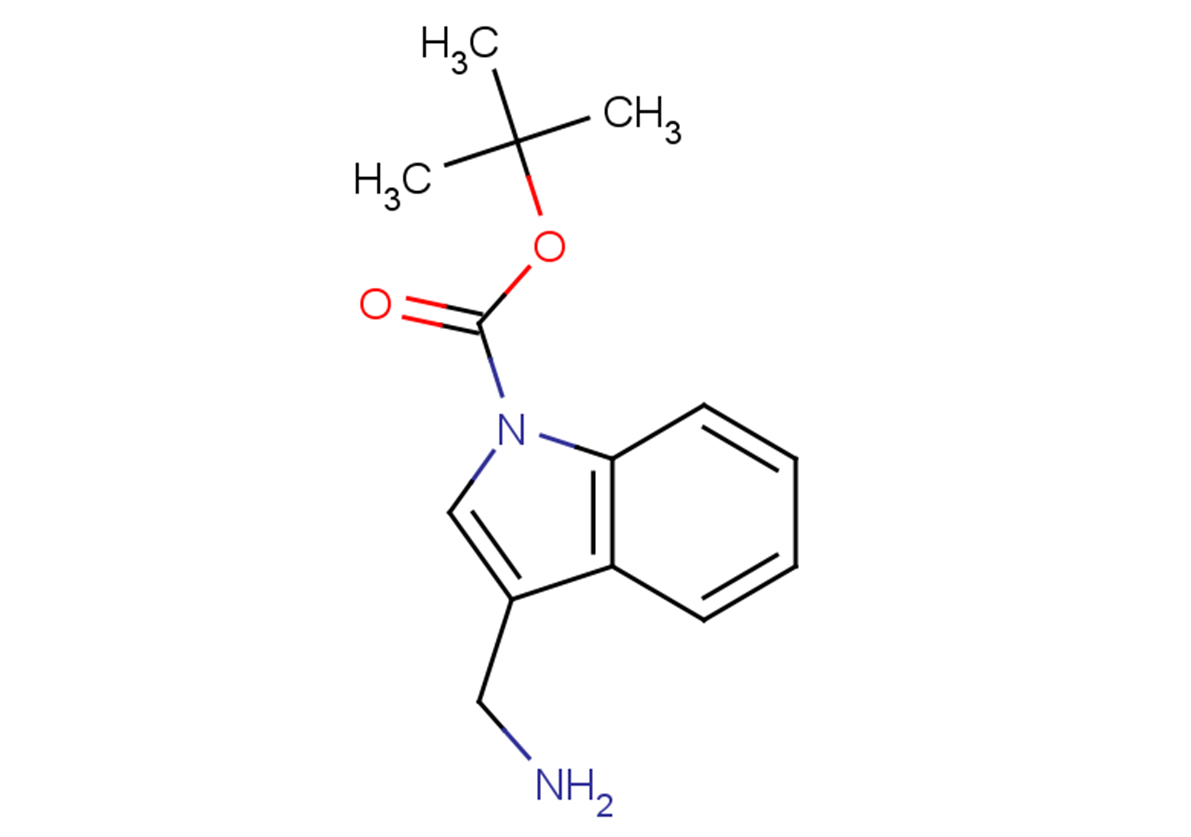 tert-butyl 3-(aminomethyl)-1H-indole-1-carboxylate