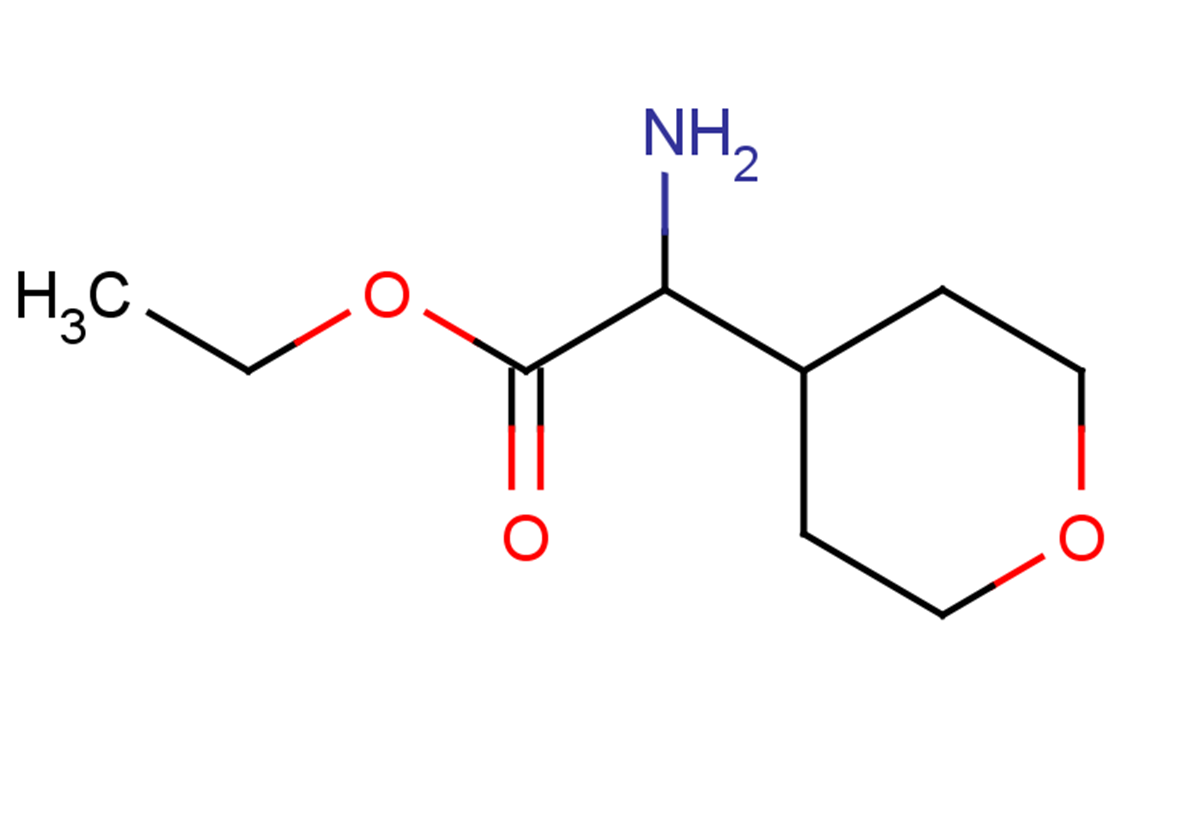 ethyl 2-amino-2-(oxan-4-yl)acetate