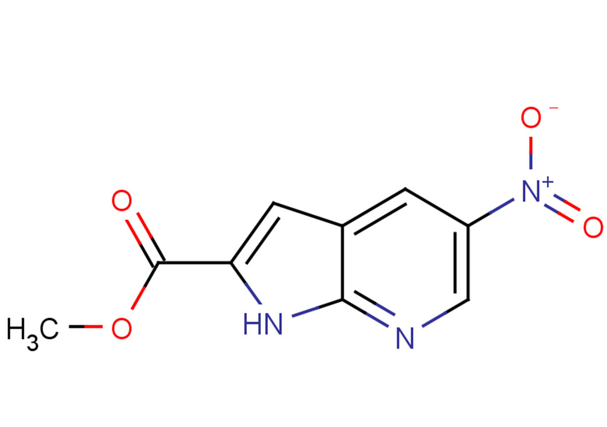 methyl 5-nitro-1H-pyrrolo[2,3-b]pyridine-2-carboxylate