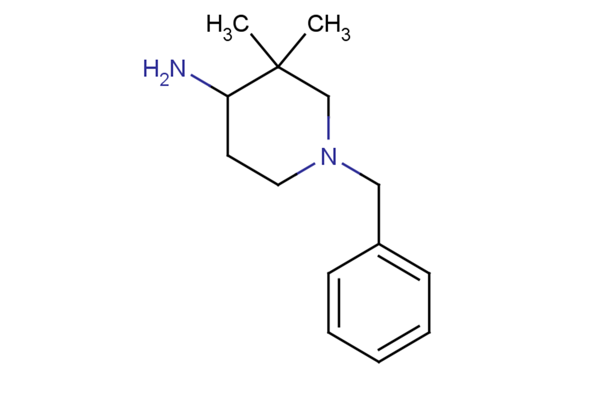 1-benzyl-3,3-dimethylpiperidin-4-amine