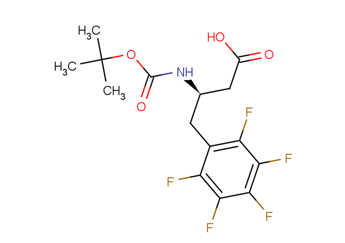 (3R)-3-{[(tert-butoxy)carbonyl]amino}-4-(2,3,4,5,6-pentafluorophenyl)butanoic acid