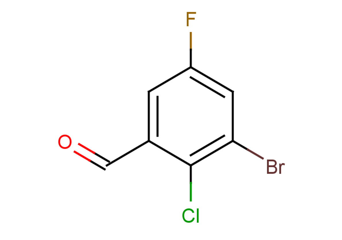 3-bromo-2-chloro-5-fluorobenzaldehyde