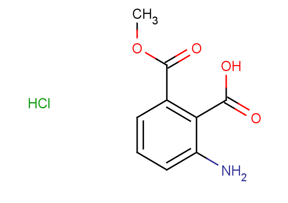 2-amino-6-(methoxycarbonyl)benzoic acid hydrochloride