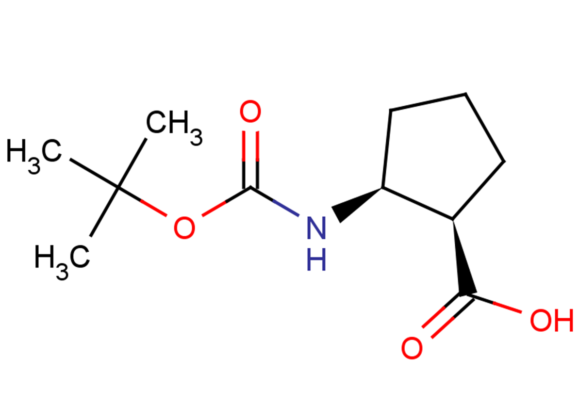 (1R,2S)-2-{[(tert-butoxy)carbonyl]amino}cyclopentane-1-carboxylic acid