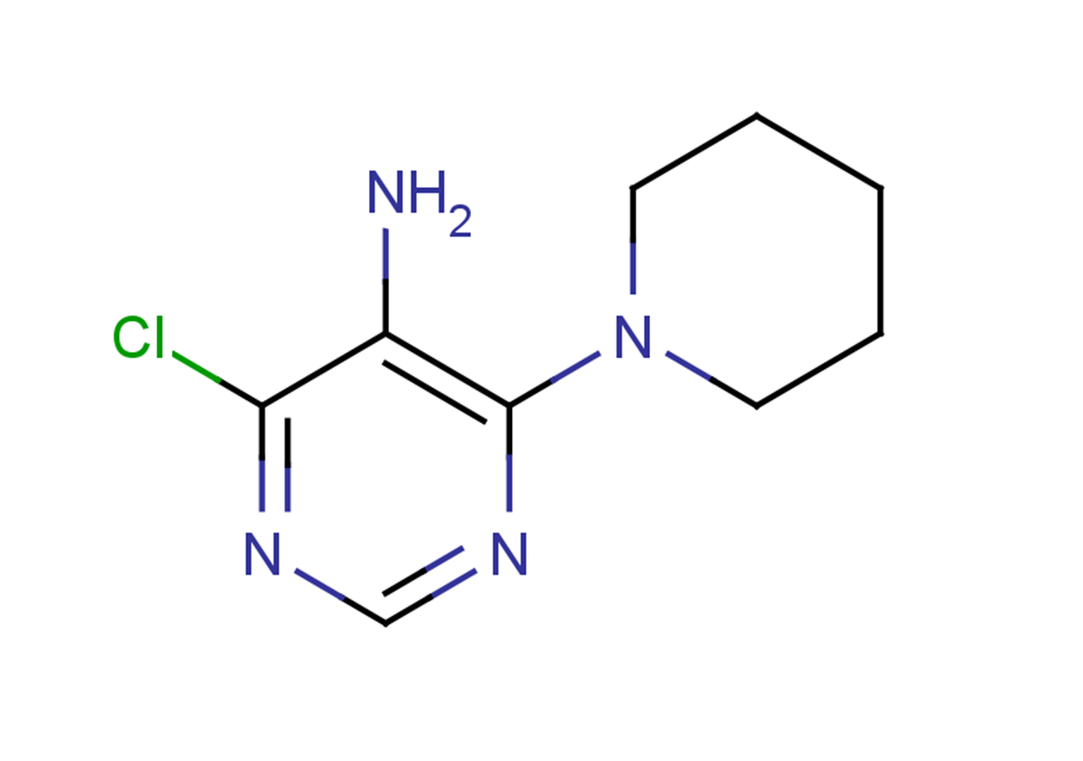 4-chloro-6-(piperidin-1-yl)pyrimidin-5-amine