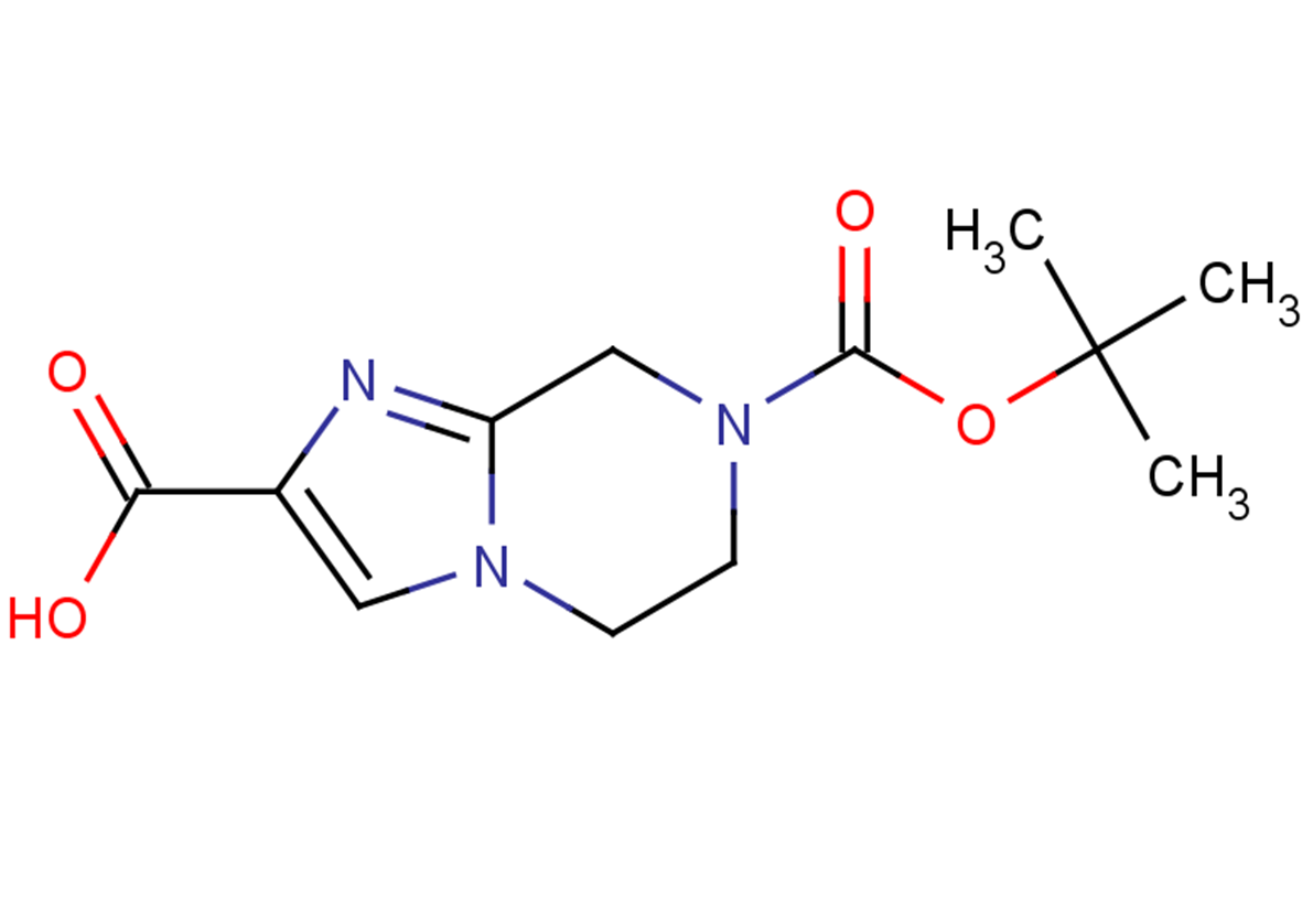 7-[(tert-butoxy)carbonyl]-5H,6H,7H,8H-imidazo[1,2-a]pyrazine-2-carboxylic acid