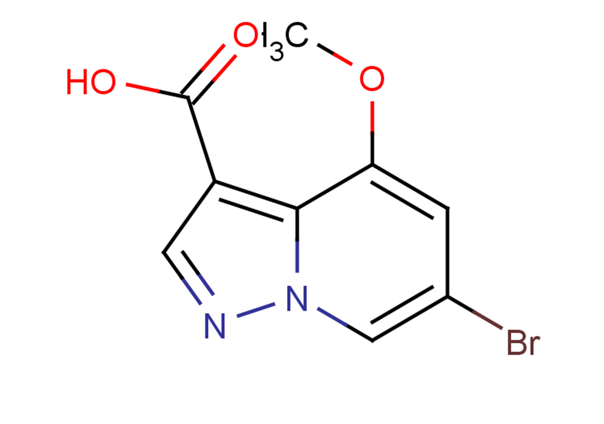 6-bromo-4-methoxypyrazolo[1,5-a]pyridine-3-carboxylic acid