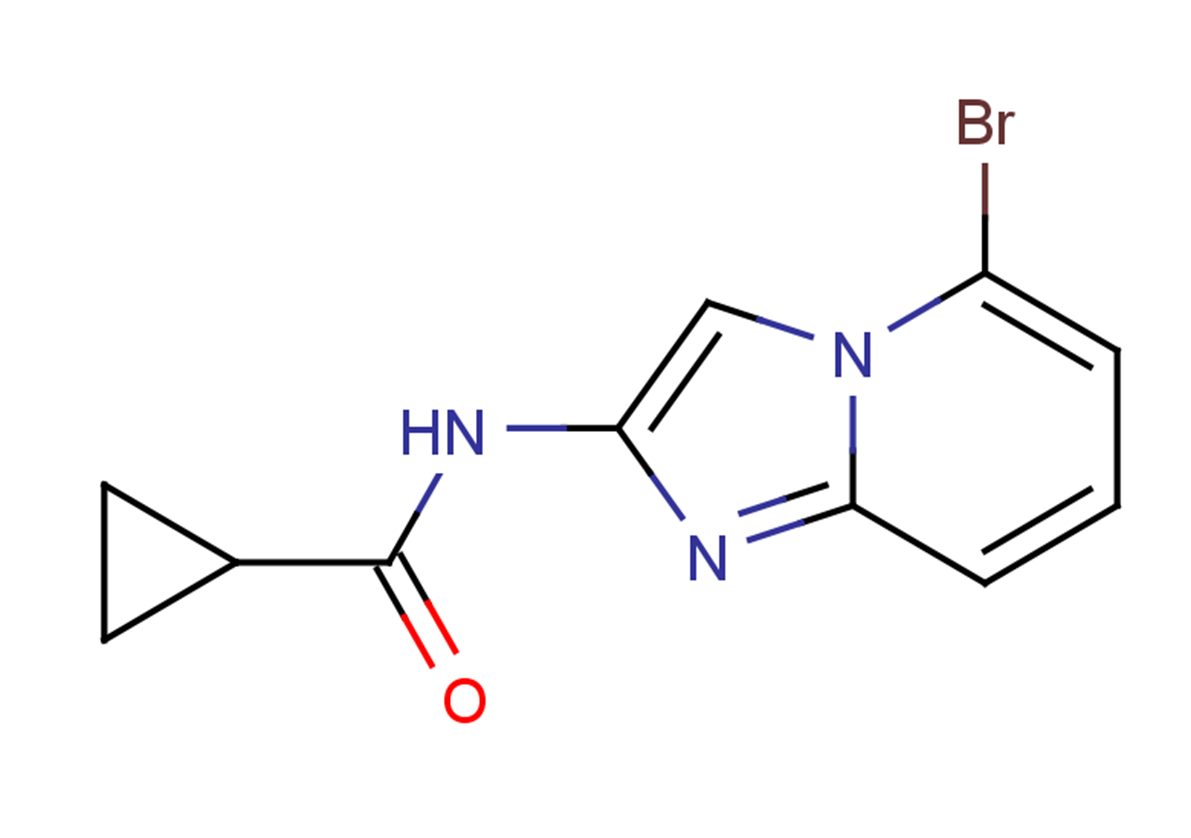 N-{5-bromoimidazo[1,2-a]pyridin-2-yl}cyclopropanecarboxamide