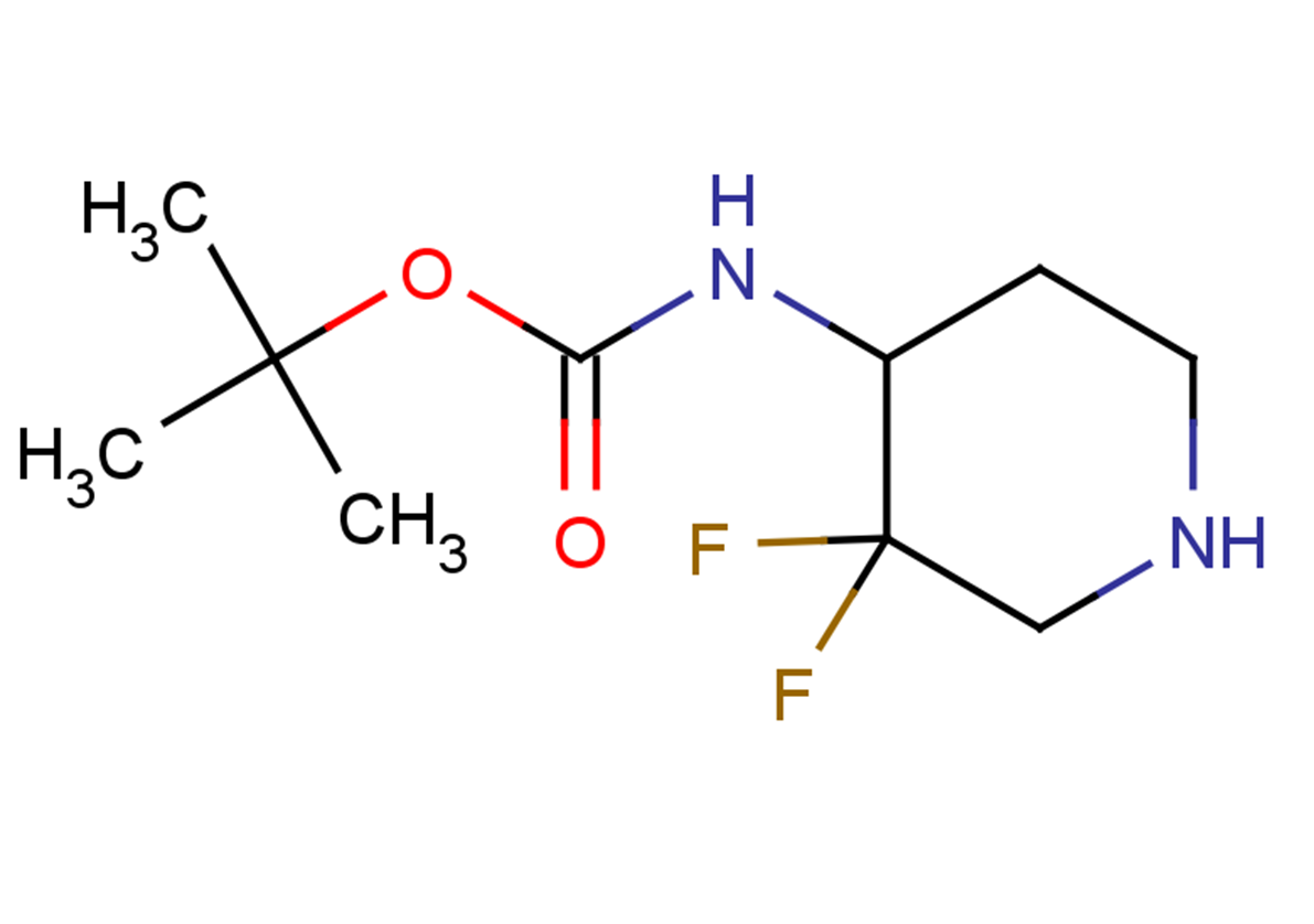 tert-butyl N-(3,3-difluoropiperidin-4-yl)carbamate