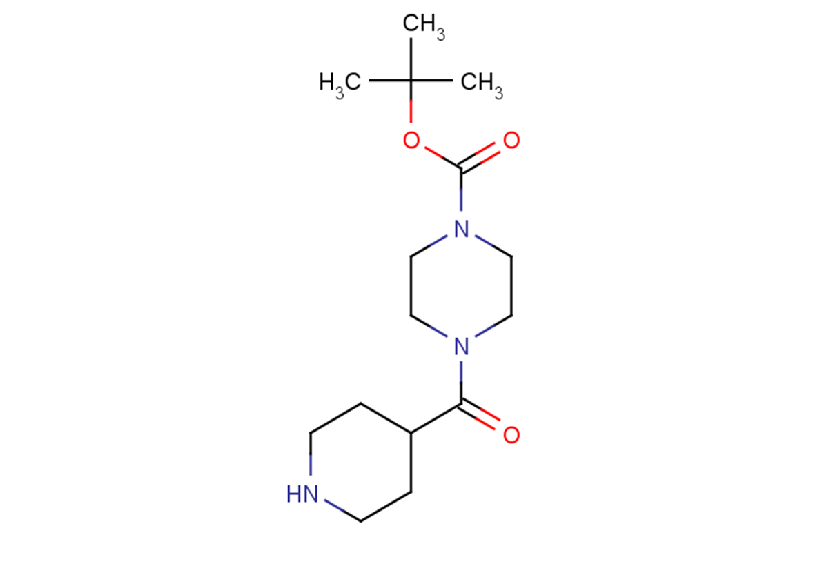 tert-butyl 4-[(piperidin-4-yl)carbonyl]piperazine-1-carboxylate
