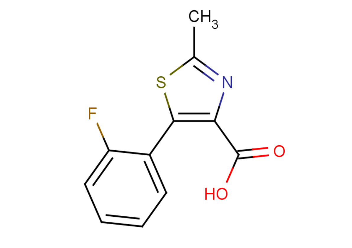 5-(2-fluorophenyl)-2-methyl-1,3-thiazole-4-carboxylic acid