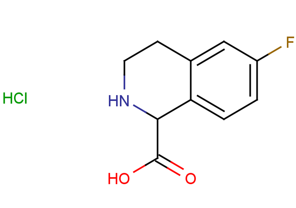 6-fluoro-1,2,3,4-tetrahydroisoquinoline-1-carboxylic acid hydrochloride