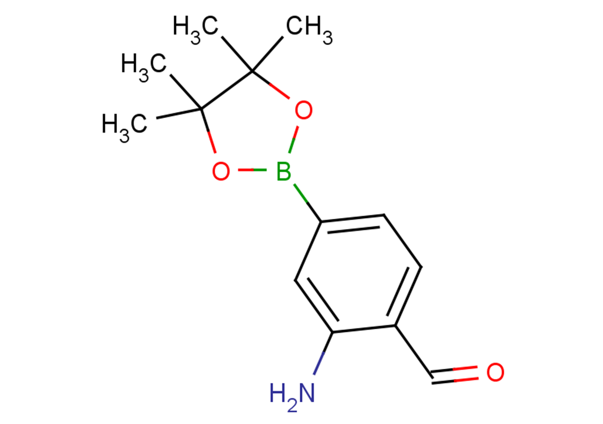 2-amino-4-(4,4,5,5-tetramethyl-1,3,2-dioxaborolan-2-yl)benzaldehyde