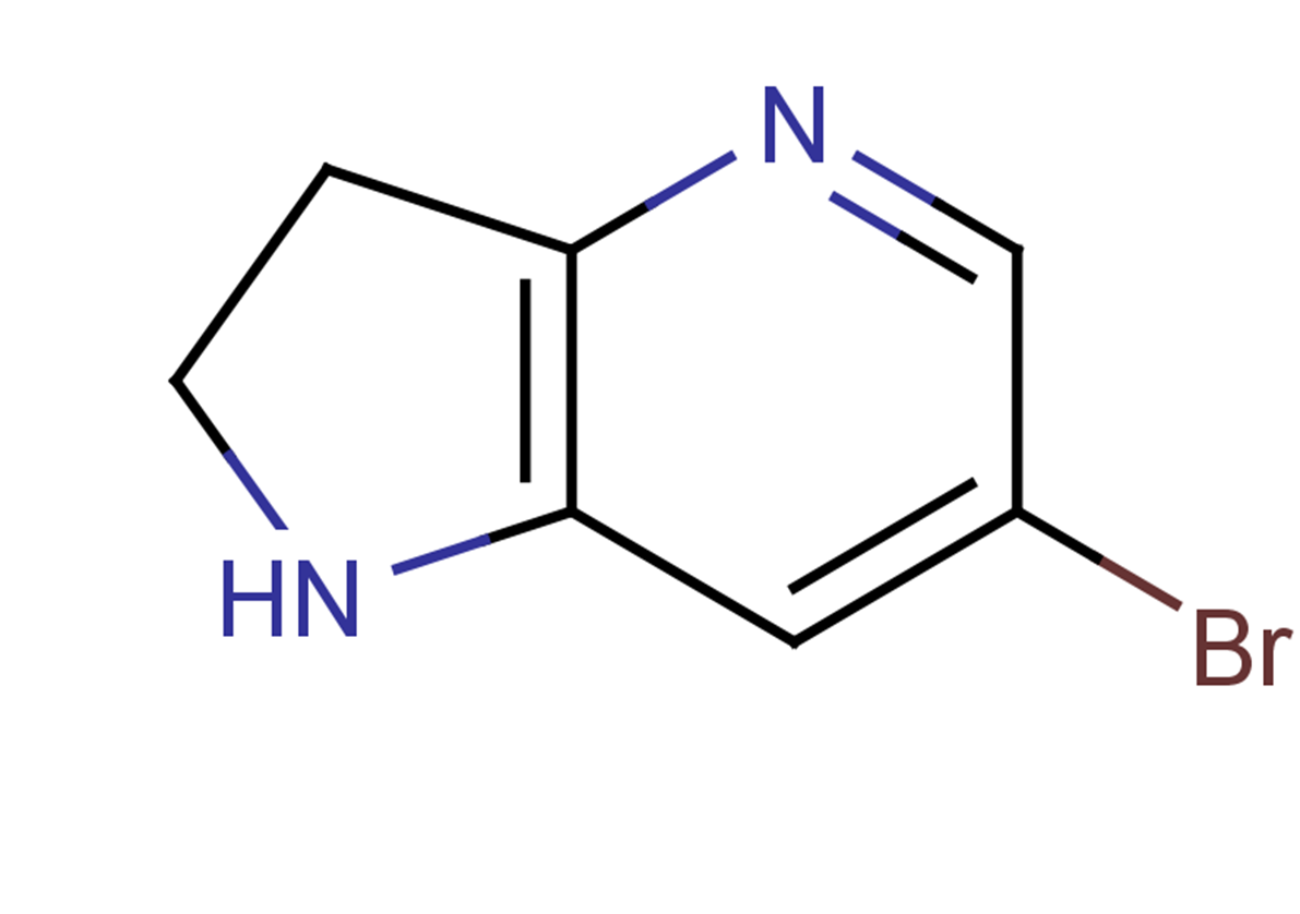 6-bromo-1H,2H,3H-pyrrolo[3,2-b]pyridine