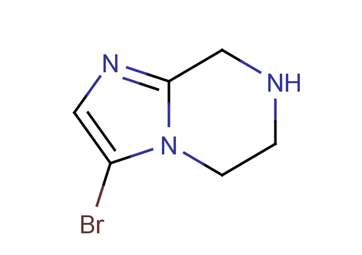 3-bromo-5H,6H,7H,8H-imidazo[1,2-a]pyrazine