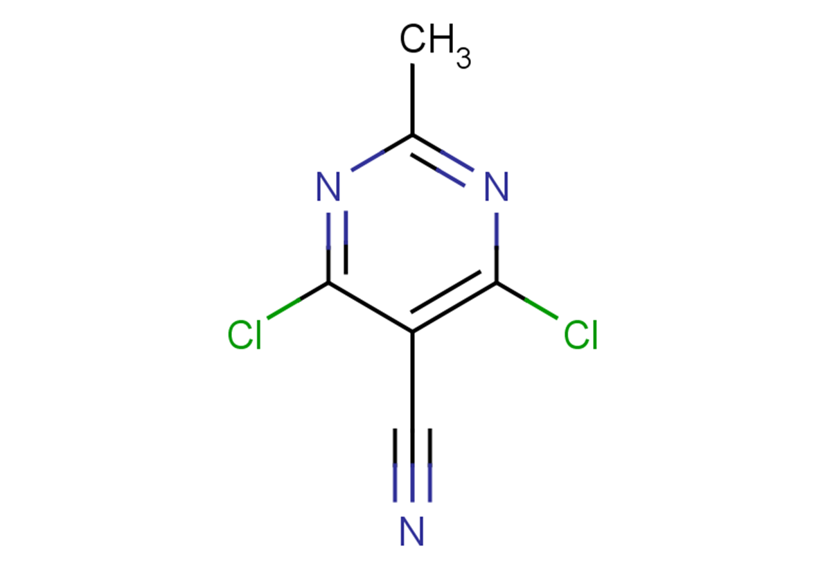 4,6-dichloro-2-methylpyrimidine-5-carbonitrile