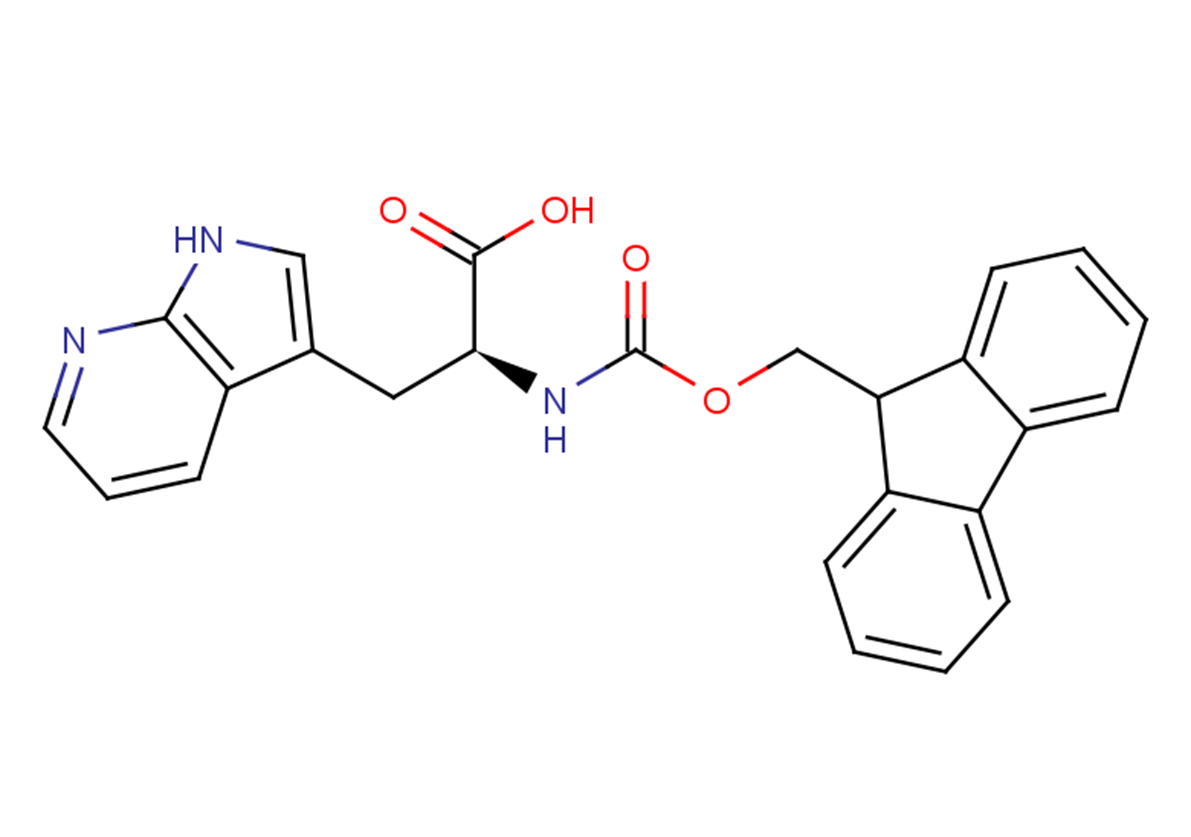 (2S)-2-{[(9H-fluoren-9-ylmethoxy)carbonyl]amino}-3-{1H-pyrrolo[2,3-b]pyridin-3-yl}propanoic acid