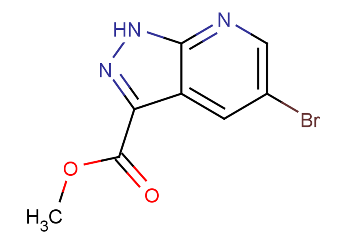methyl 5-bromo-1H-pyrazolo[3,4-b]pyridine-3-carboxylate