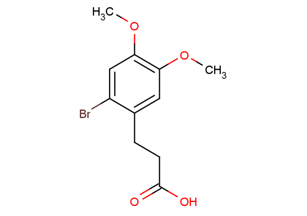 3-(2-bromo-4,5-dimethoxyphenyl)propanoic acid
