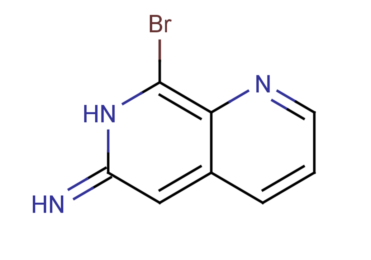 8-bromo-6,7-dihydro-1,7-naphthyridin-6-imine
