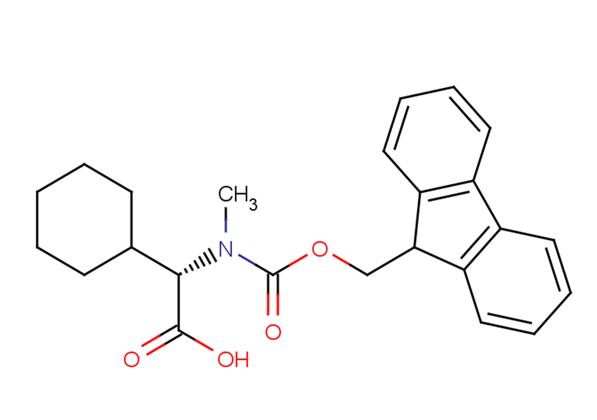 (2S)-2-cyclohexyl-2-{[(9H-fluoren-9-ylmethoxy)carbonyl](methyl)amino}acetic acid