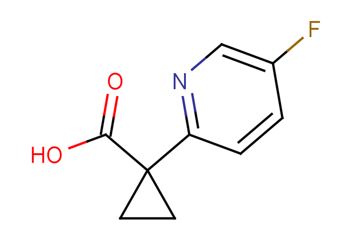1-(5-fluoropyridin-2-yl)cyclopropane-1-carboxylic acid