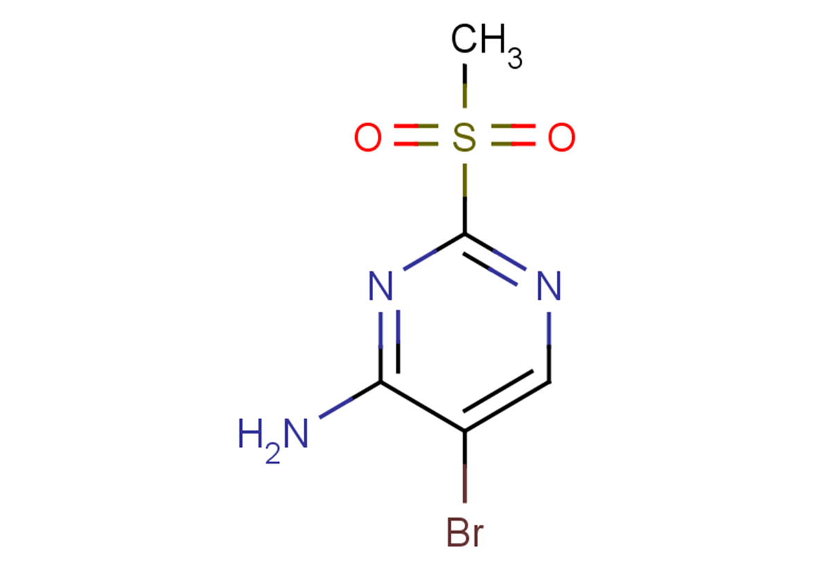 5-bromo-2-methanesulfonylpyrimidin-4-amine