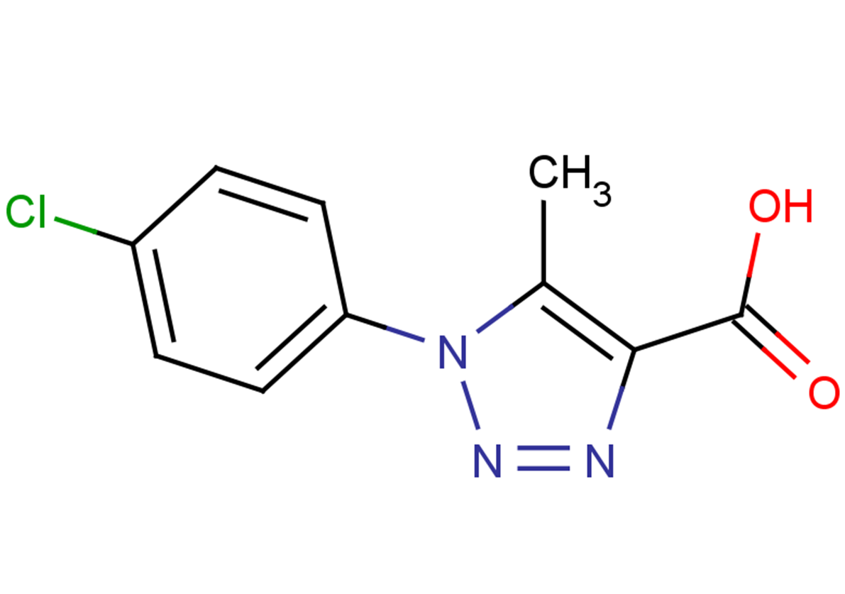 1-(4-chlorophenyl)-5-methyl-1H-1,2,3-triazole-4-carboxylic acid