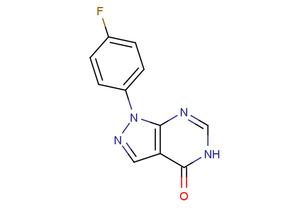1-(4-fluorophenyl)-1H,4H,5H-pyrazolo[3,4-d]pyrimidin-4-one