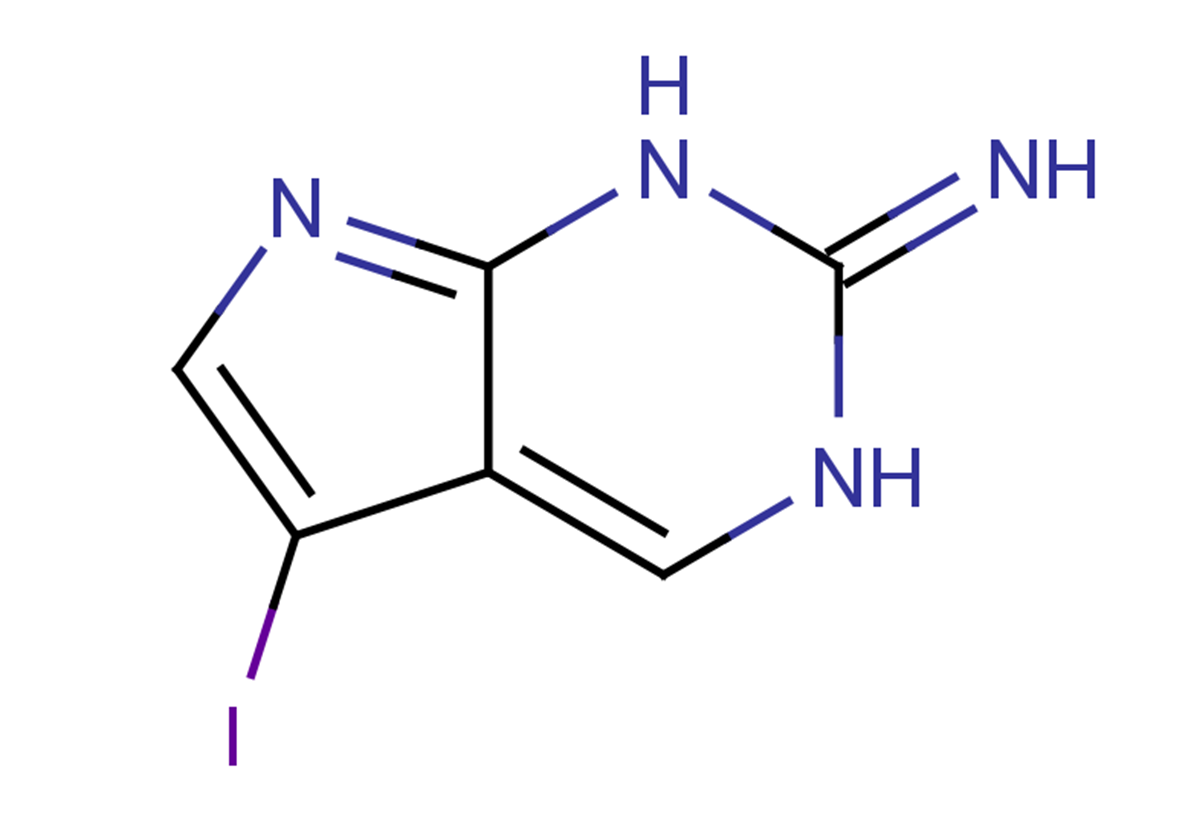 5-iodo-1H,2H,3H-pyrrolo[2,3-d]pyrimidin-2-imine