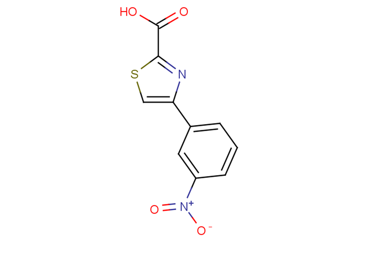 4-(3-nitrophenyl)-1,3-thiazole-2-carboxylic acid
