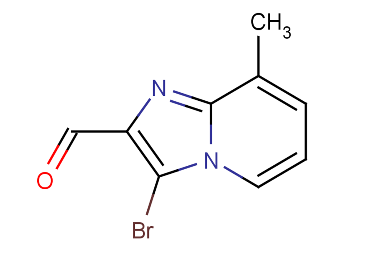 3-bromo-8-methylimidazo[1,2-a]pyridine-2-carbaldehyde