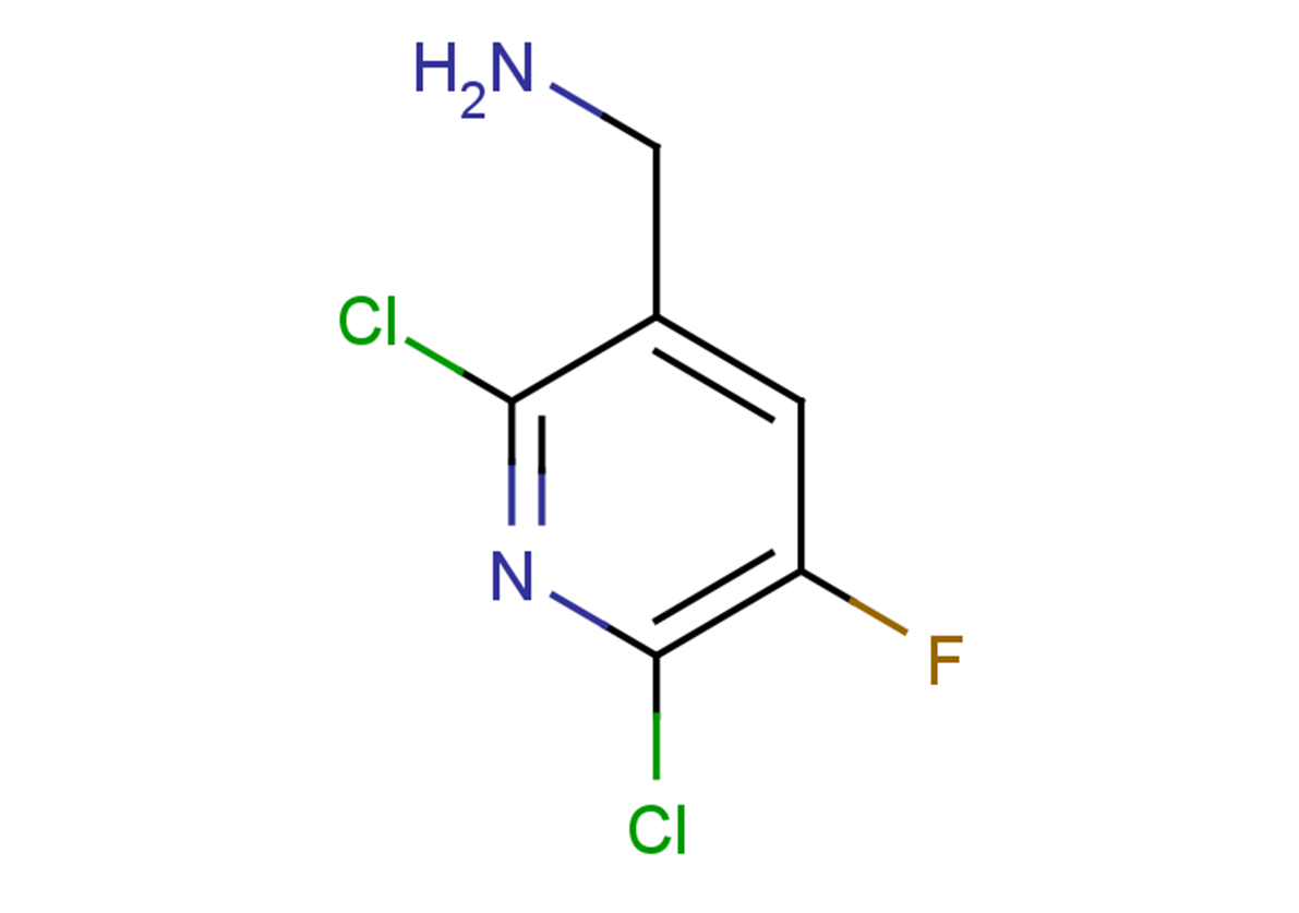 (2,6-dichloro-5-fluoropyridin-3-yl)methanamine