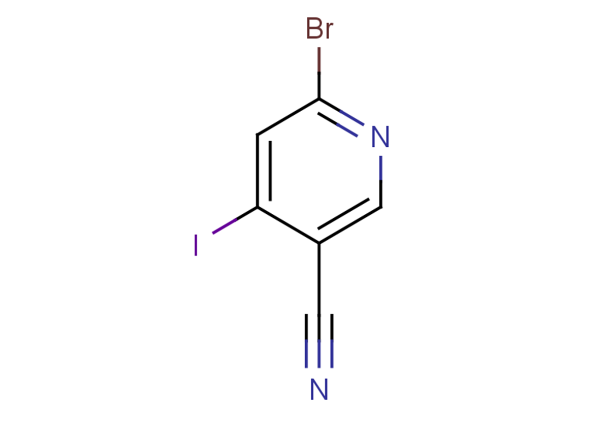 6-bromo-4-iodopyridine-3-carbonitrile