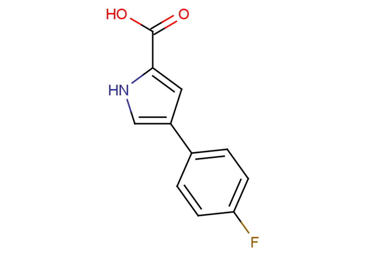 4-(4-fluorophenyl)-1H-pyrrole-2-carboxylic acid