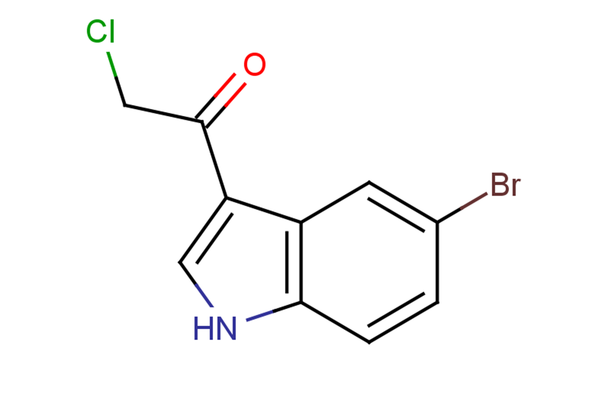 1-(5-bromo-1H-indol-3-yl)-2-chloroethan-1-one