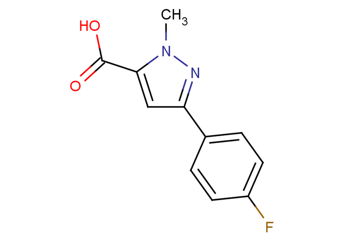 3-(4-fluorophenyl)-1-methyl-1H-pyrazole-5-carboxylic acid