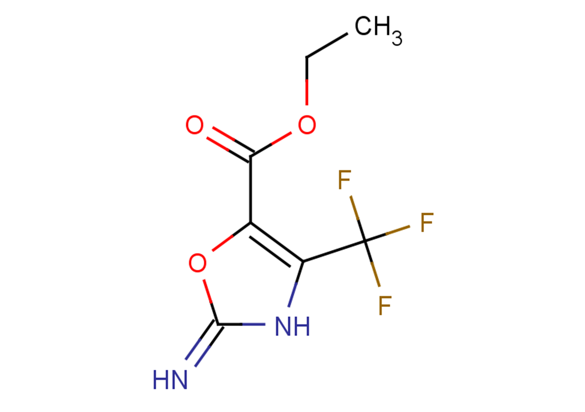 ethyl 2-imino-4-(trifluoromethyl)-2,3-dihydro-1,3-oxazole-5-carboxylate