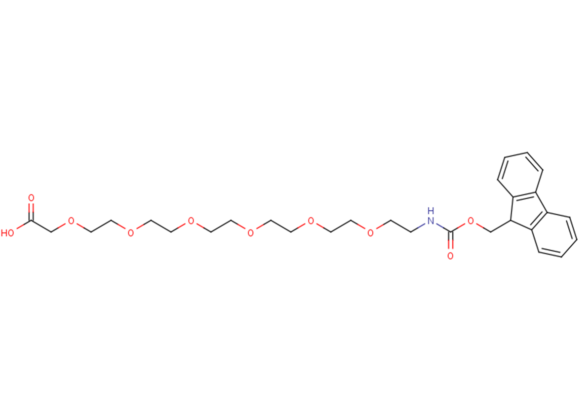 20-{[(9H-fluoren-9-ylmethoxy)carbonyl]amino}-3,6,9,12,15,18-hexaoxaicosanoic acid