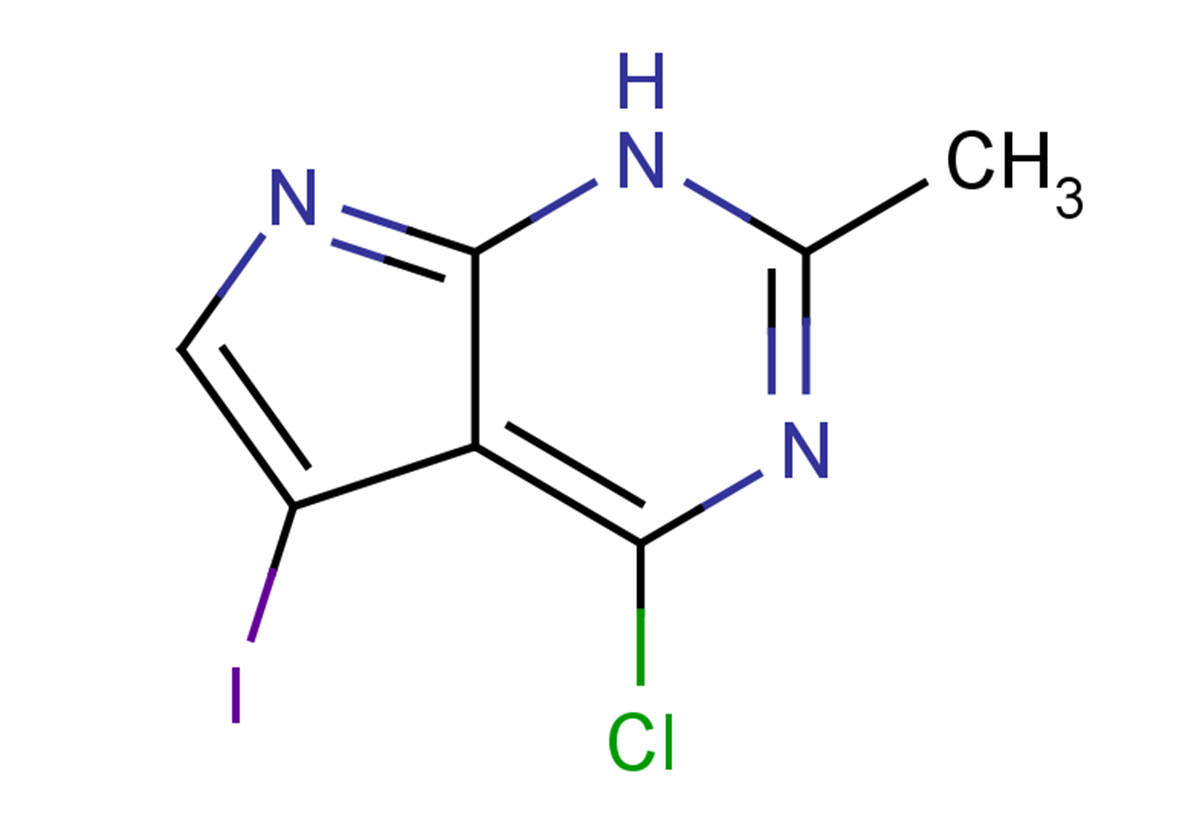 4-chloro-5-iodo-2-methyl-1H-pyrrolo[2,3-d]pyrimidine