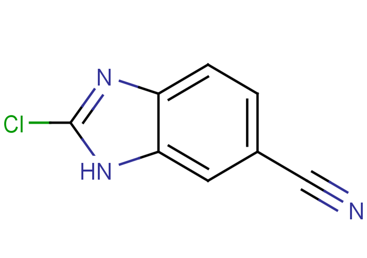 2-chloro-1H-1,3-benzodiazole-6-carbonitrile
