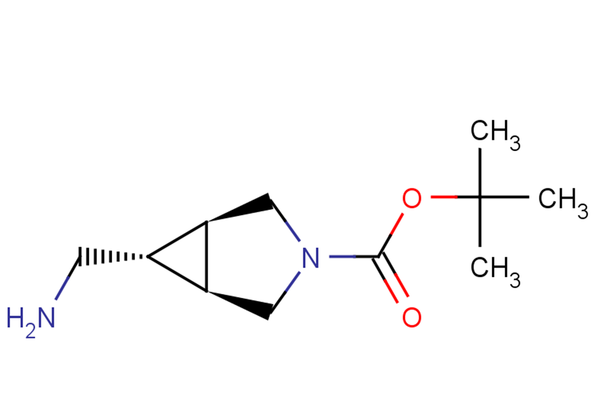 tert-butyl (1R,5S,6S)-6-(aminomethyl)-3-azabicyclo[3.1.0]hexane-3-carboxylate